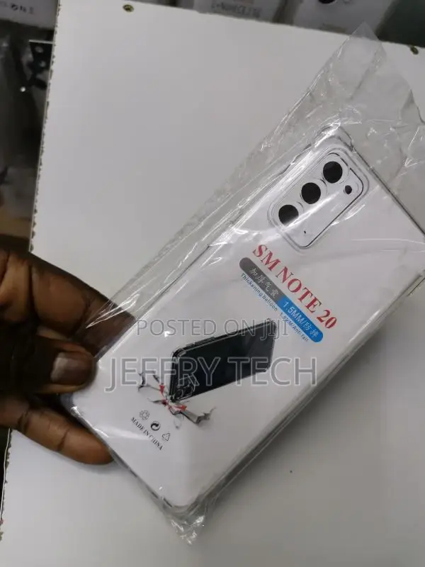 Samsung Note 20 TPU Transparent Clear Cover Reinforced
