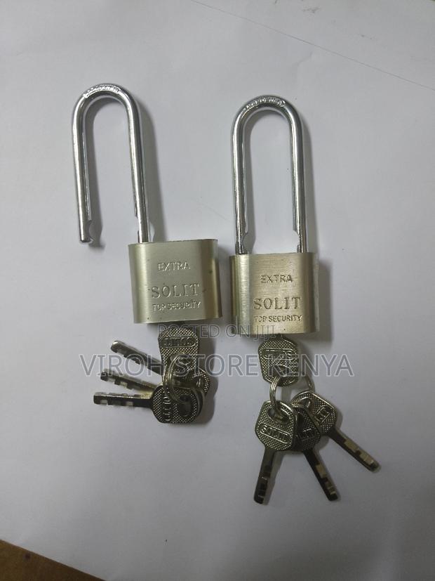 Solit 40mm Long Shackle 4 Keys Top Security Padlock
