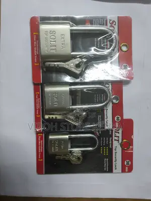 Solit Top Security Padlock Long Shackle Locks