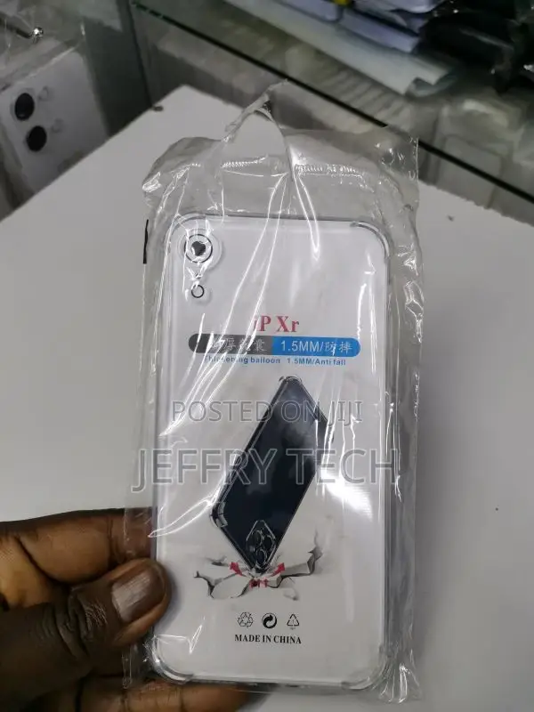 Clear Shockproof TPU Phone Case Back Cover for iPhone Xr