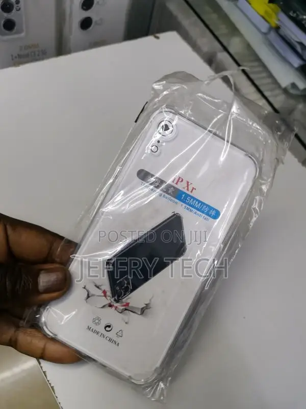 Clear Shockproof TPU Phone Case Back Cover for iPhone Xr