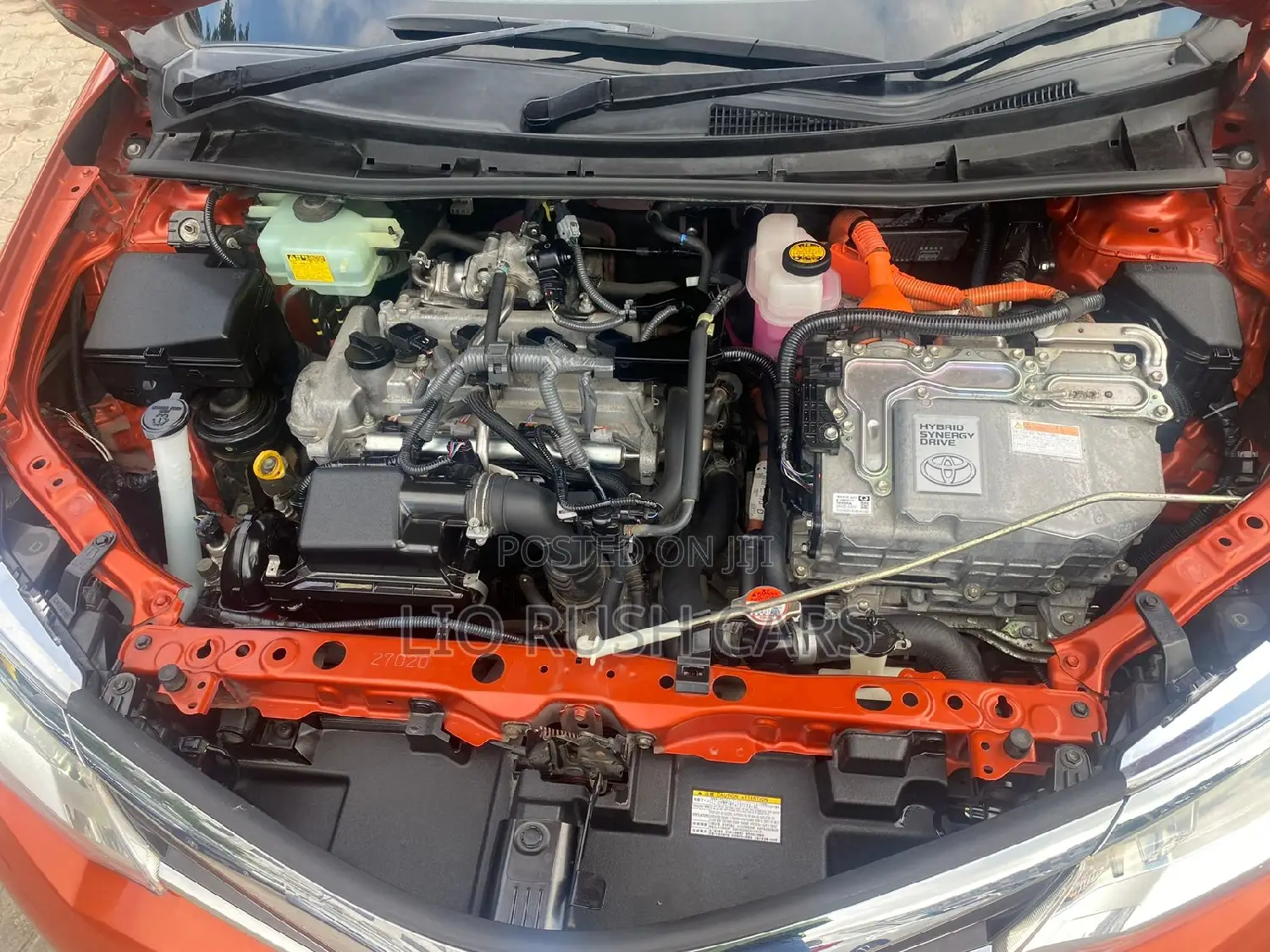 Toyota Corolla Fielder 2017 Orange