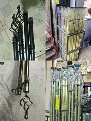 Curtain Rods and Also the Colours You