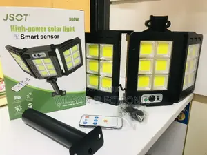 High Power Folderble Motion Sensor Solar Streetlights. 300w