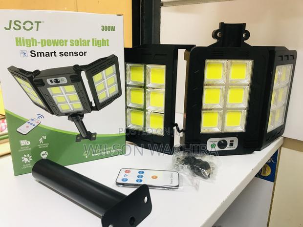 High Power Folderble Motion Sensor Solar Streetlights. 300w - main view