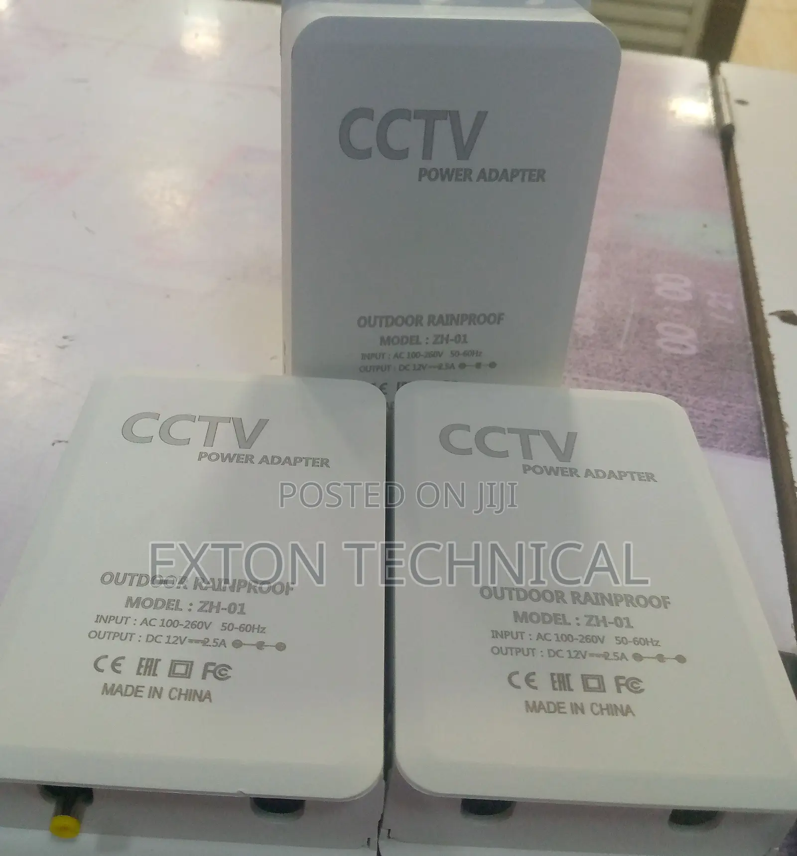 ZH-01 Outdoor Rainproof CCTV Power Adapter