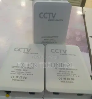 ZH-01 Outdoor Rainproof CCTV Power Adapter