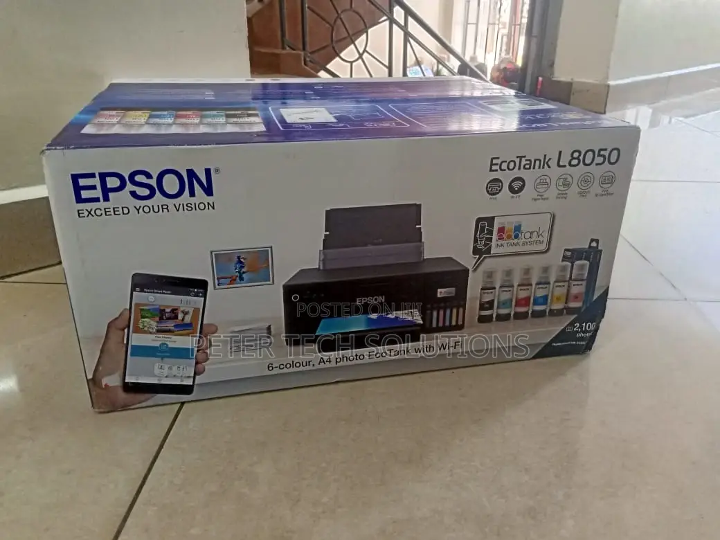 Ecotank L8050 A4 Wi-Fi Ink Tank PRINTER