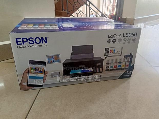 Ecotank L8050 A4 Wi-Fi Ink Tank PRINTER - main view