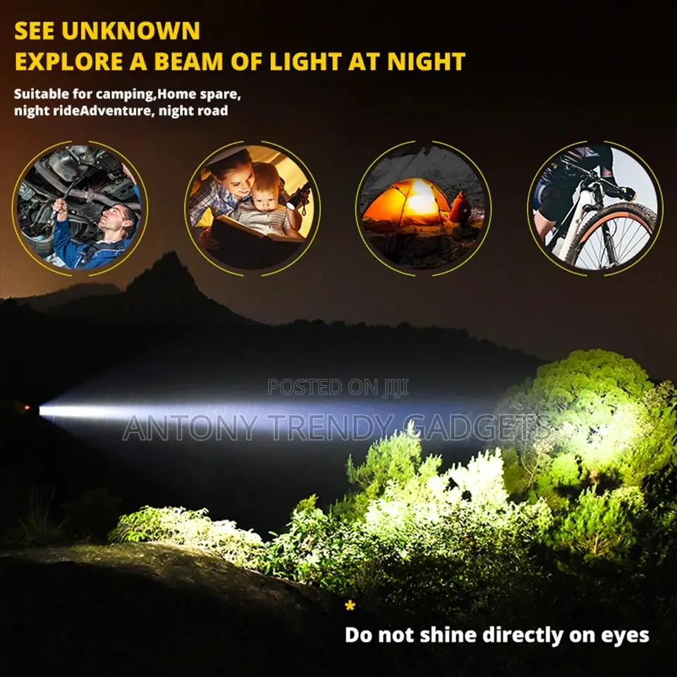 Headlamps, Camping Lights, Torches, Work Even at Night