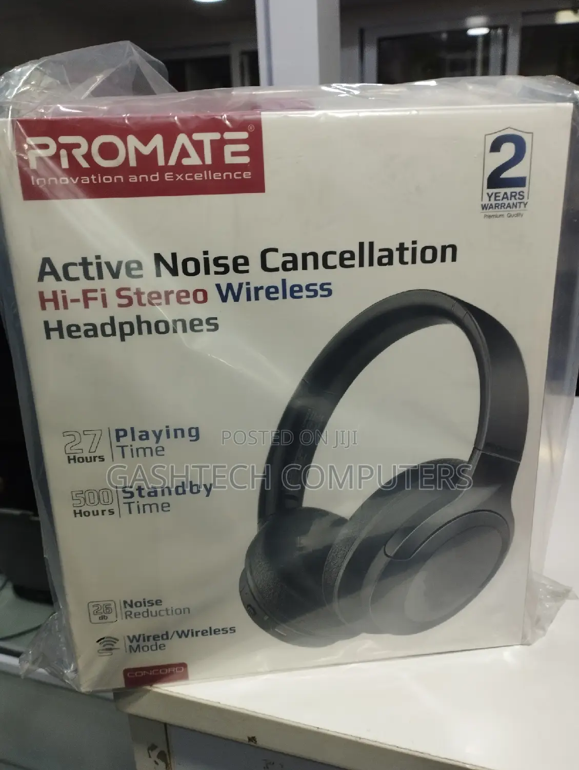 Promate Noise Cancellation Concord Headset!!Wireless Headset
