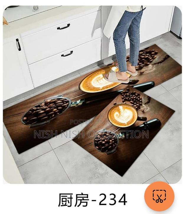 2pcs Kitchen Mats With Rubber Super Non-Slip Underside - thumbnail 4