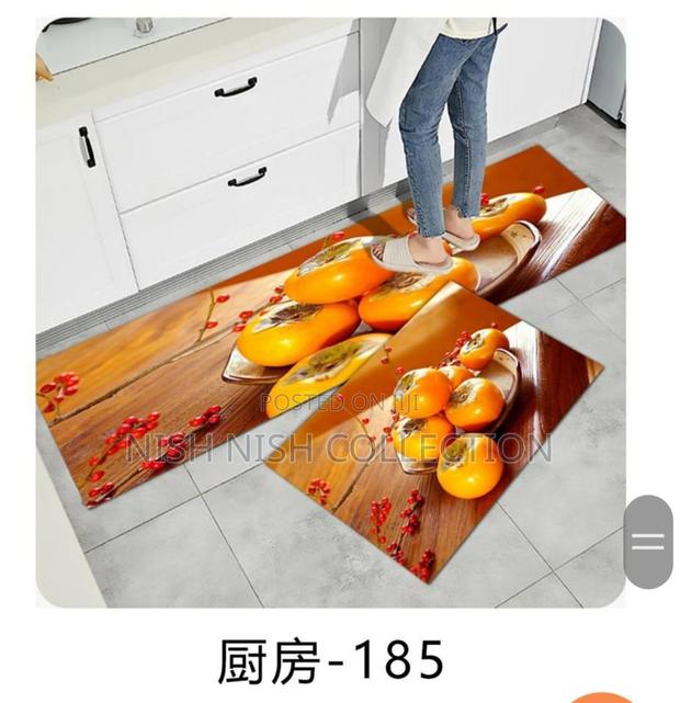 2pcs Kitchen Mats With Rubber Super Non-Slip Underside - thumbnail 5