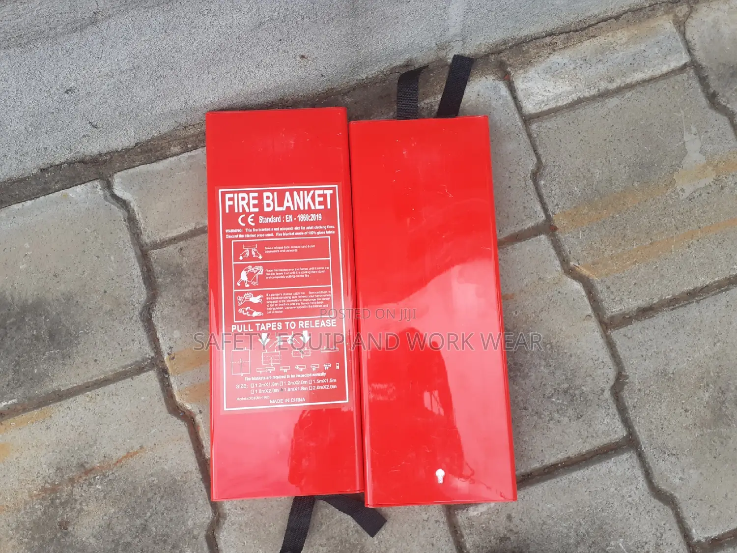 Easy Accessible Fire Blankets