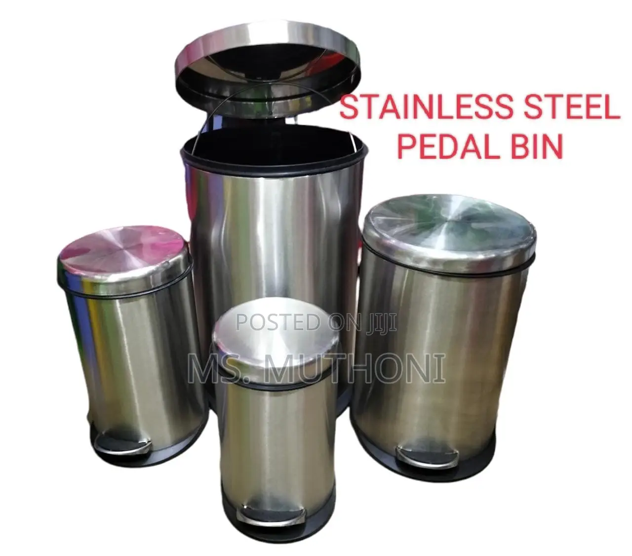 Stainless Steel Heavy Duty Pedal Bin Now Available,
