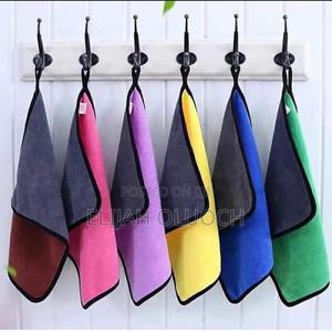 6 PCS Double Colour Cotton Towel Set - thumbnail 2