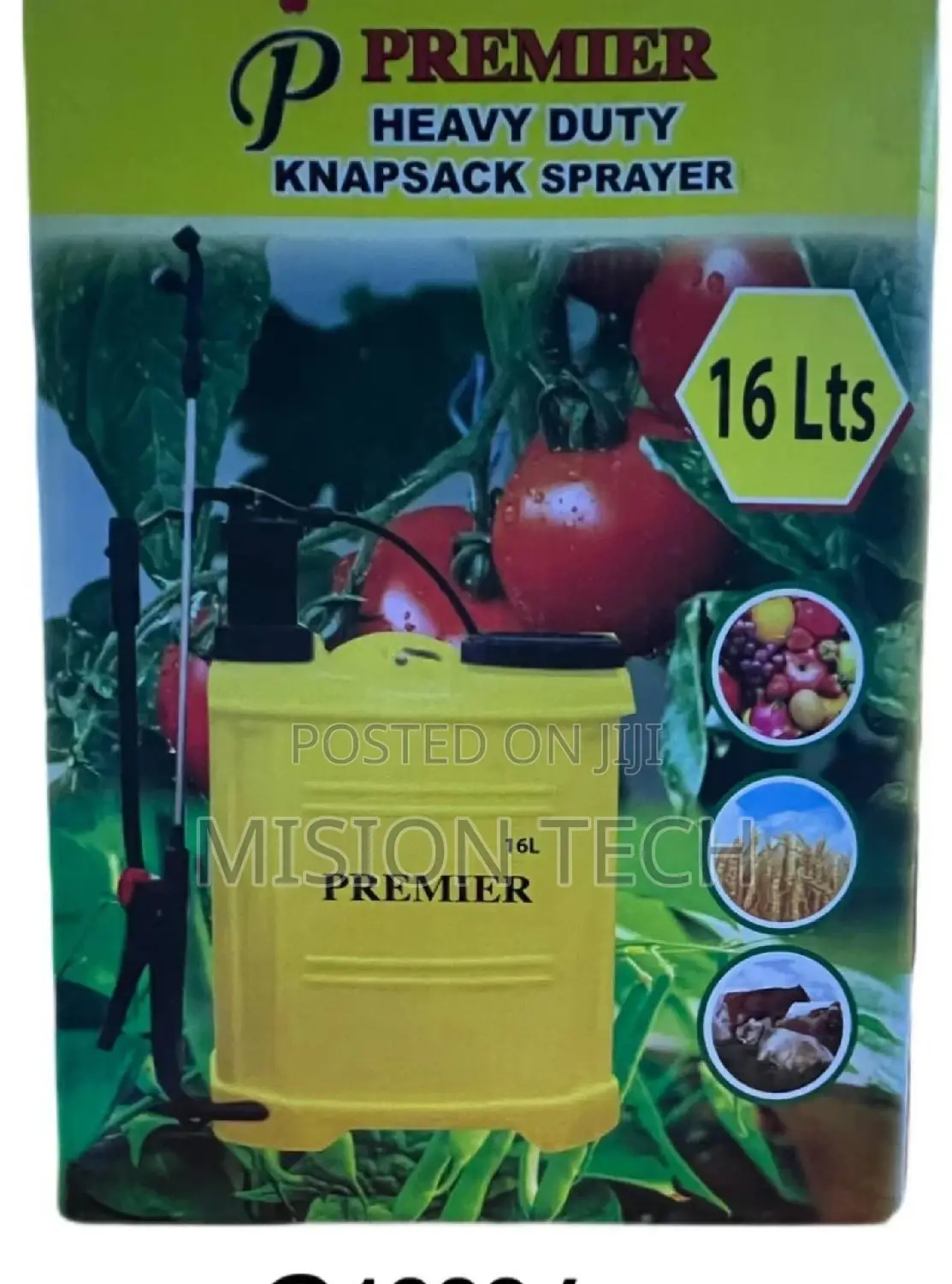Knapsack Sprayer Brand New Manual 16 Liters