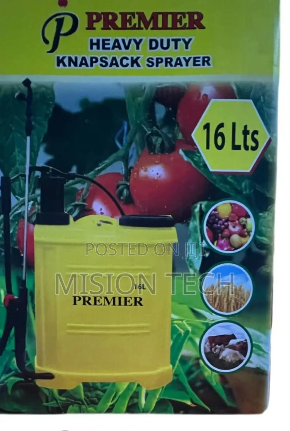 Premier Agricultural 16 Liters Knapsack Sprayer