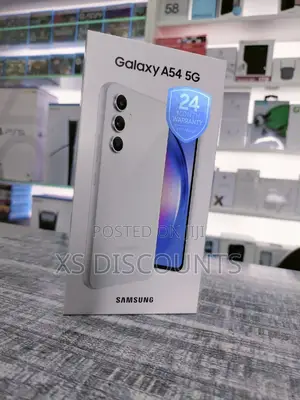 New Samsung Galaxy A54 5G 128 GB White
