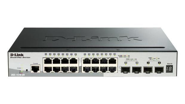 D-Link 28-Port Layer 3 Stackable Managed Gigabit SFP Switch - thumbnail 2