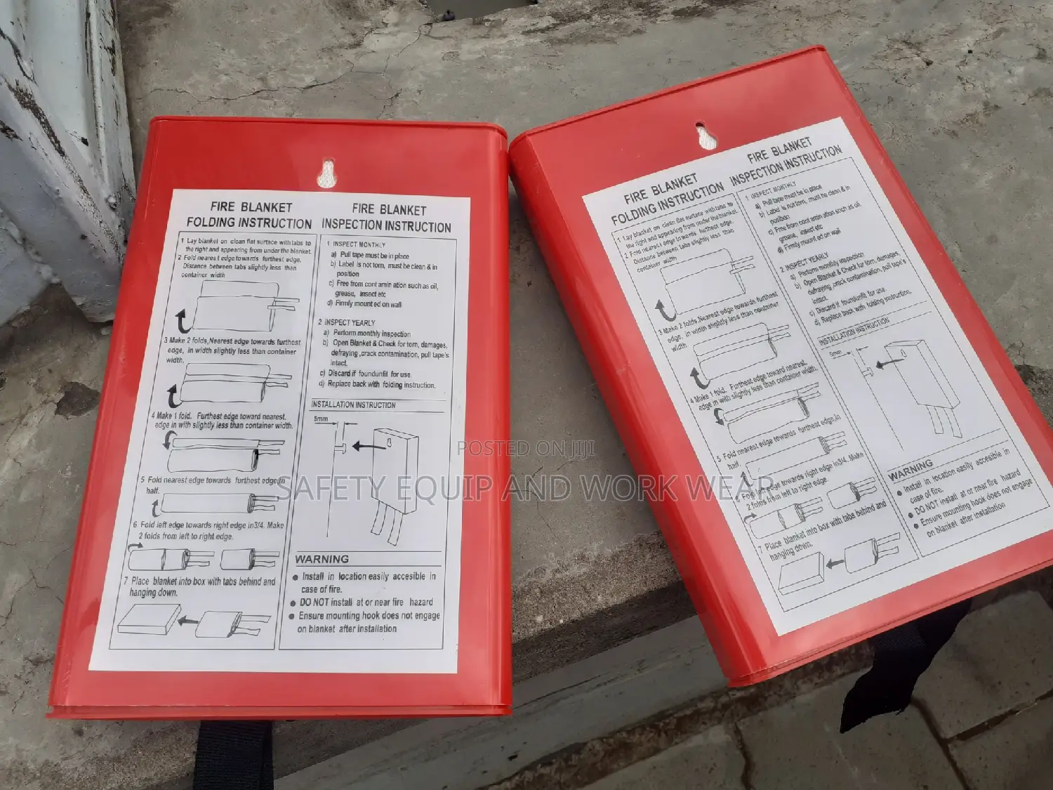 Certified BSEN Fire Blankets