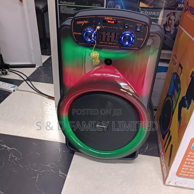Premier 15 Inches Rechargeable Powered Speaker With 2 Mics - thumbnail 5