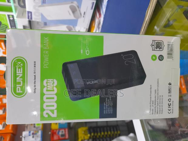 20000mah Original Fast Charging Punex Power Bank