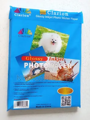 50pcs Glossy Photo Sticker Paper