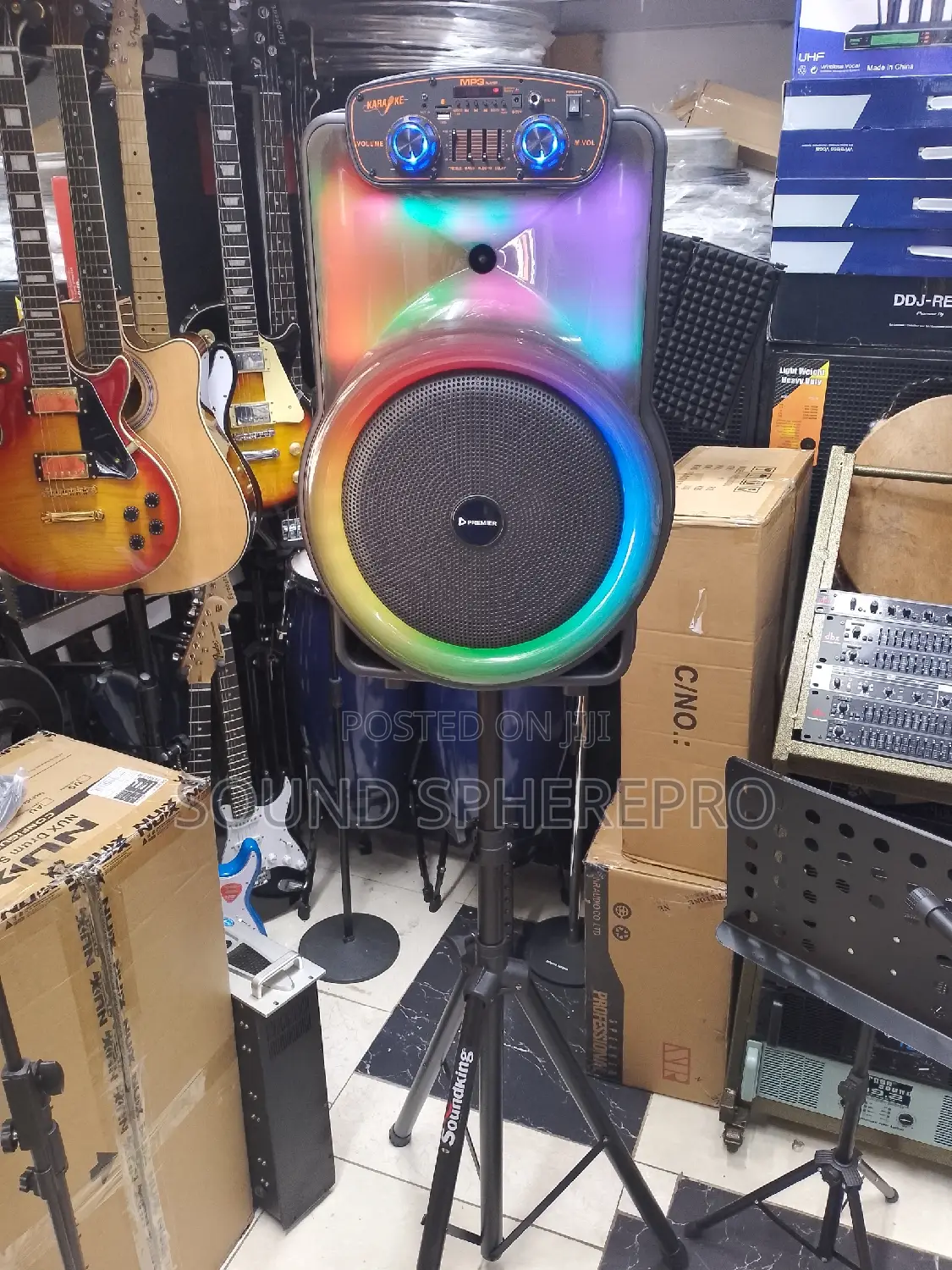 Premier 15inch Powered Plus Soundking Stand