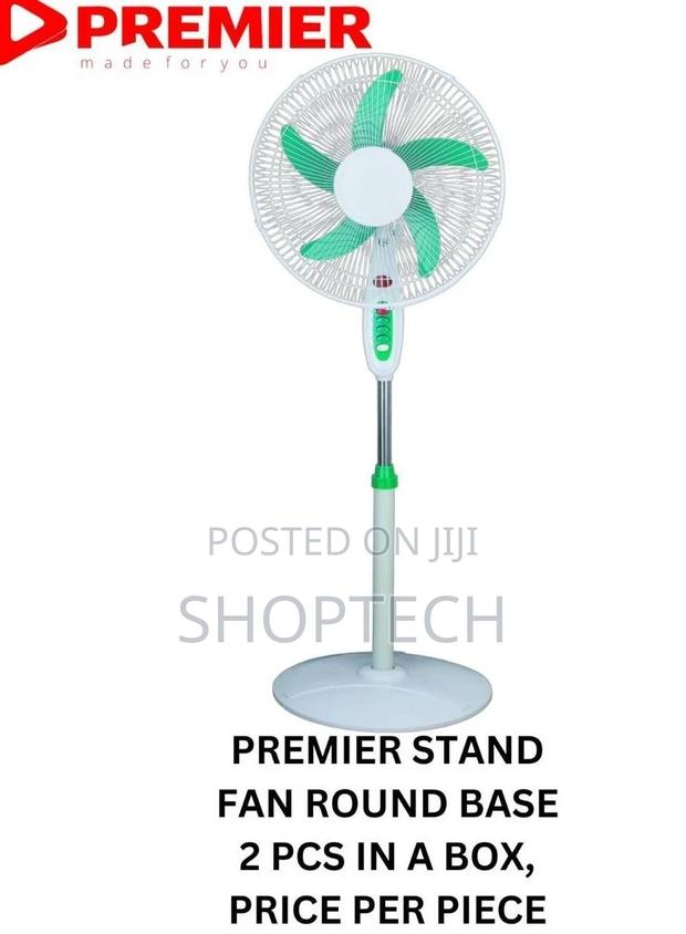 Premier Standing Fan With Round Base - main view