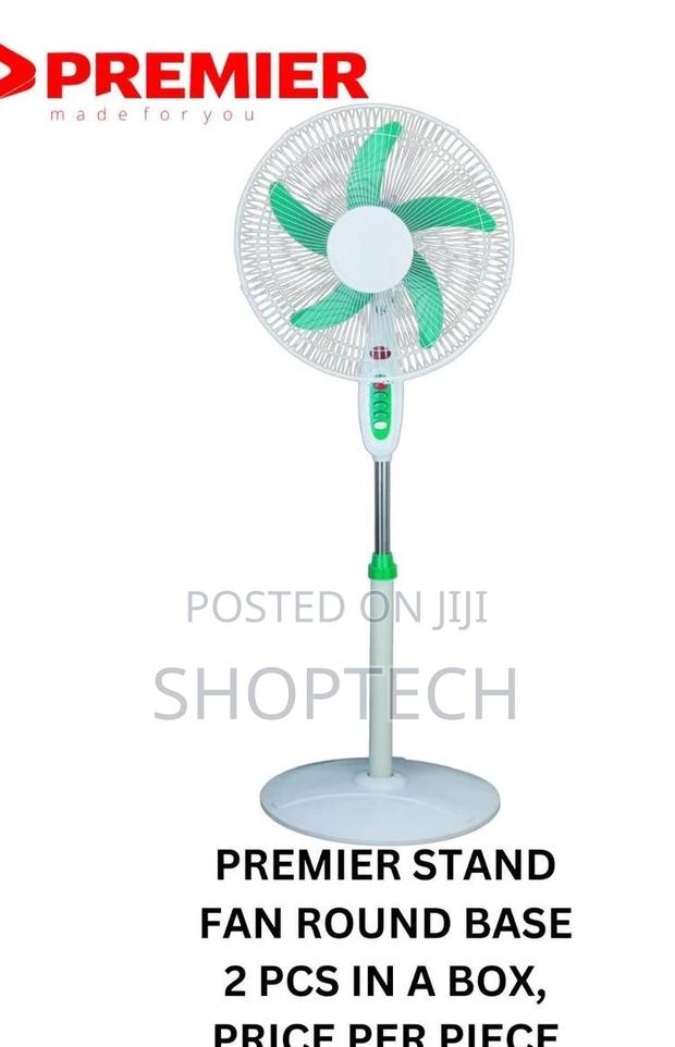 Premier Standing Fan With Round Base - thumbnail 2