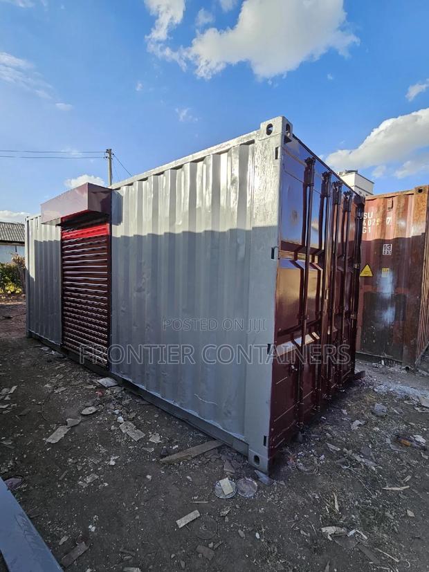 20ft Container Grocery Stalls - main view