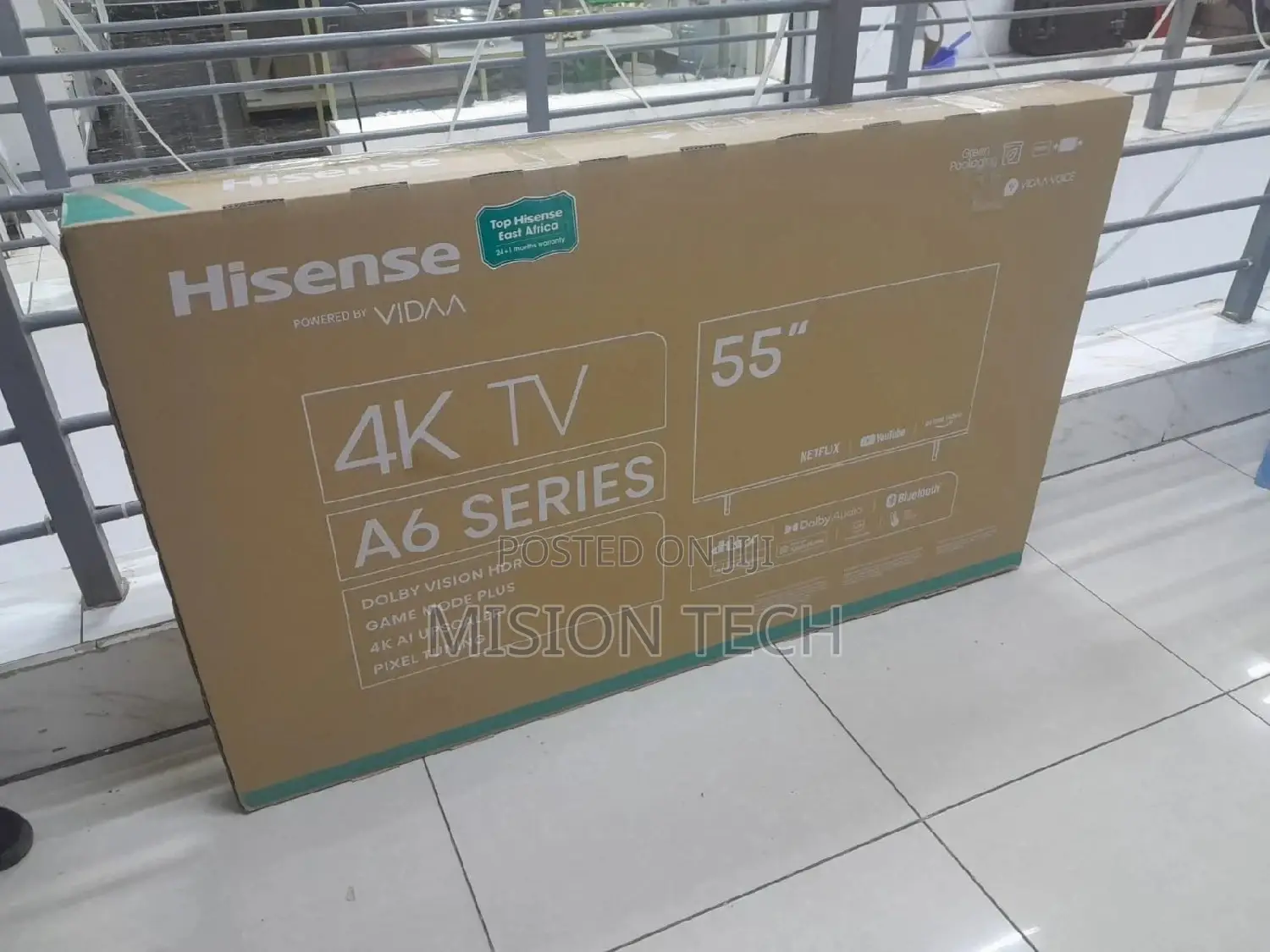 Hisense 55′′ 55a6 Series Smart Uhd Tv** 