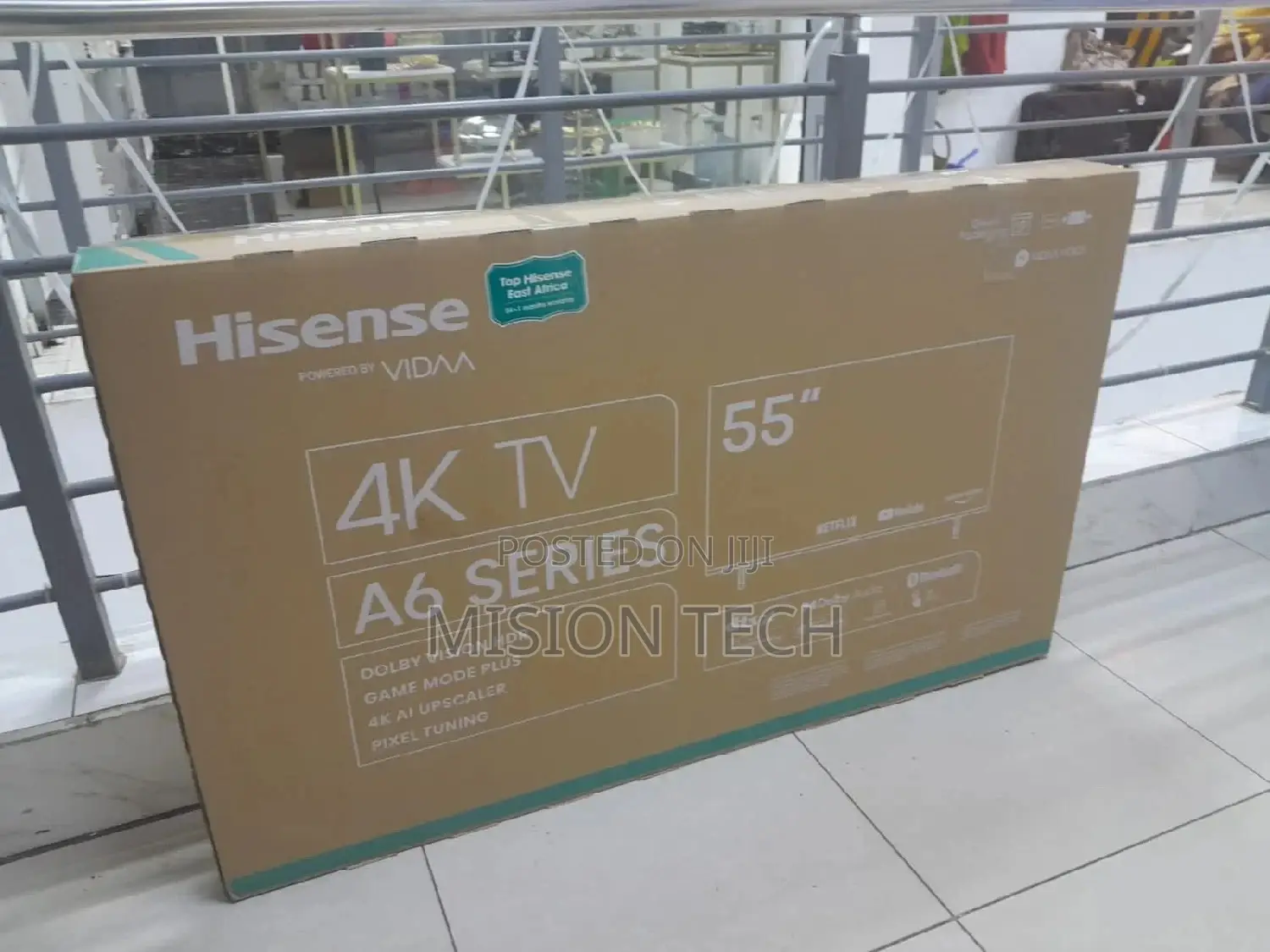 Hisense 55′′ 55a6 Series Smart Uhd Tv** 