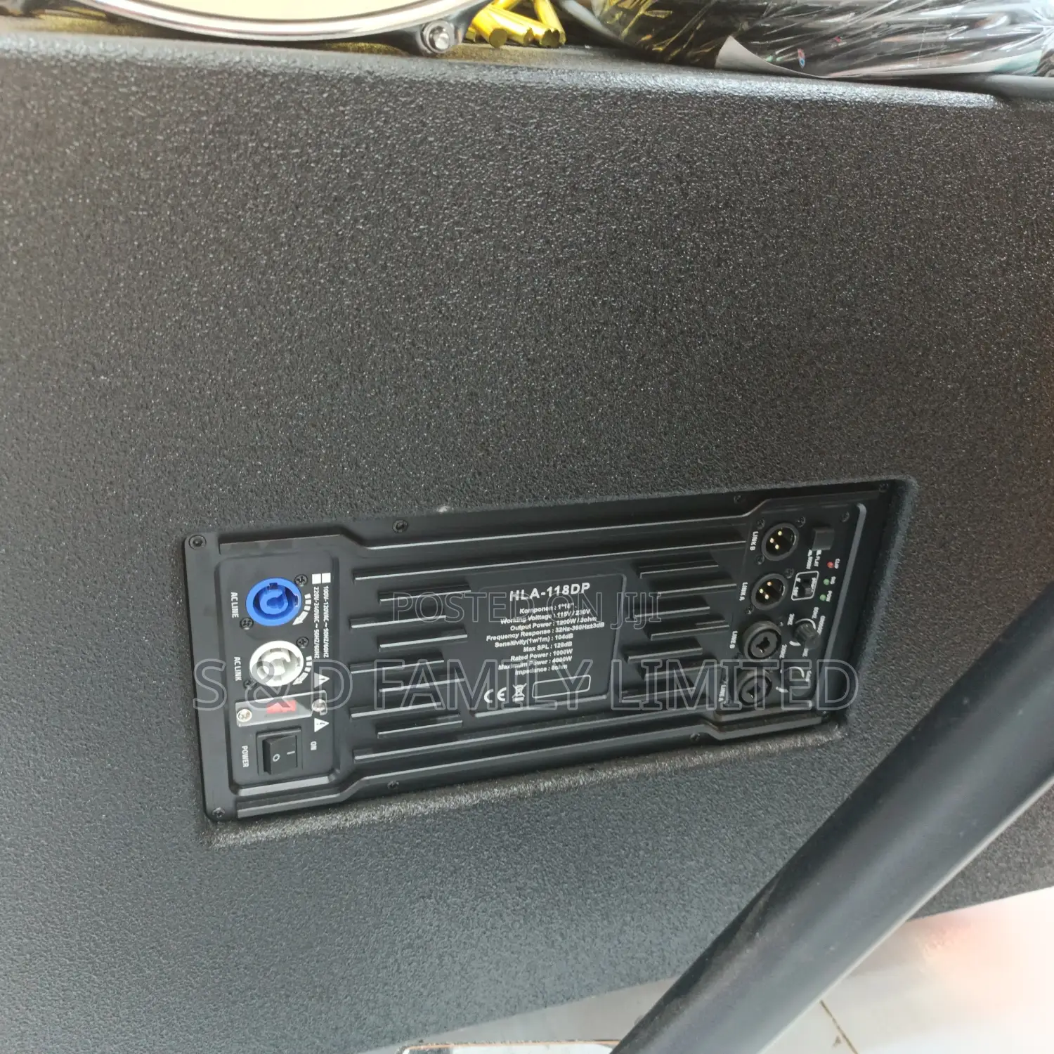 EVP Active Line Array Speakers