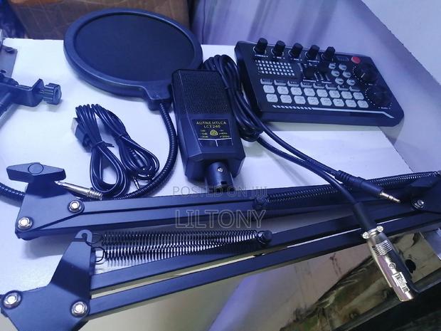 Podcast Sound Card Microphone - main view