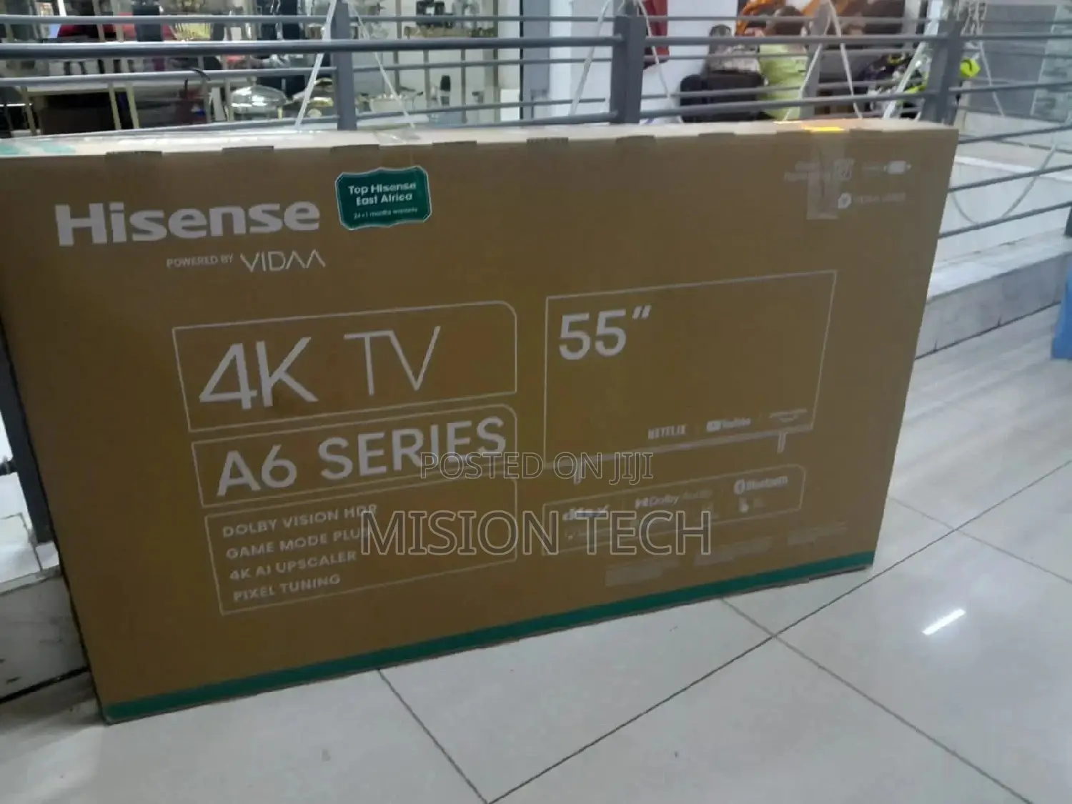 New Model Hisense Netflix 55 Inches A6 Smart Tv