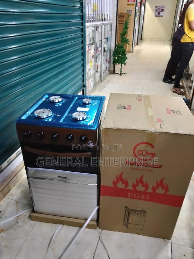 Eurochef Full 4 Gas + Electric Oven Standing Cooker