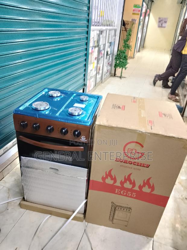 Eurochef Full 4 Gas + Electric Oven Standing Cooker