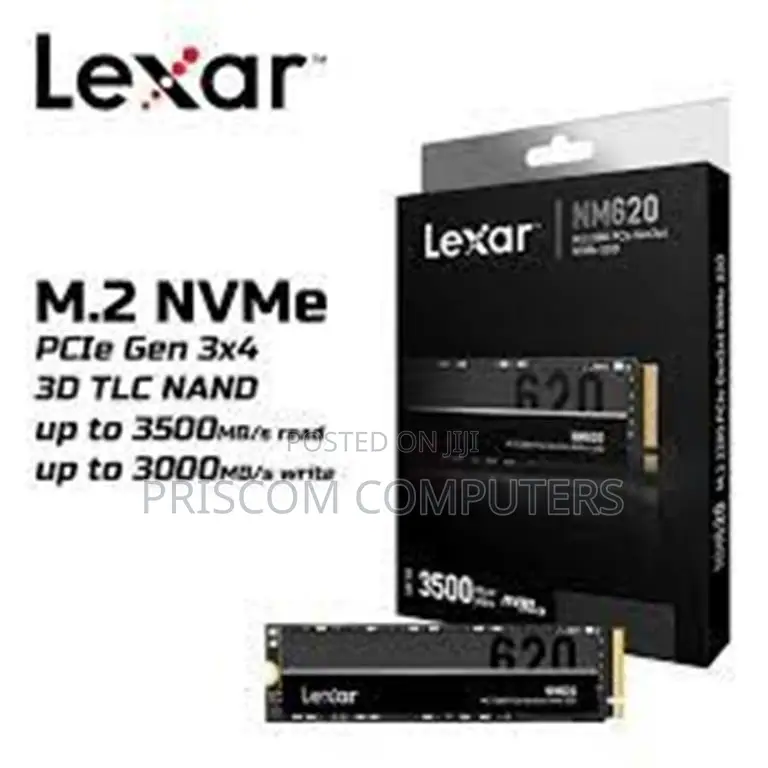 Lexar NM620 M.2 2280 Nvme SSD 256GB Up to 3300mb/S Read, 130