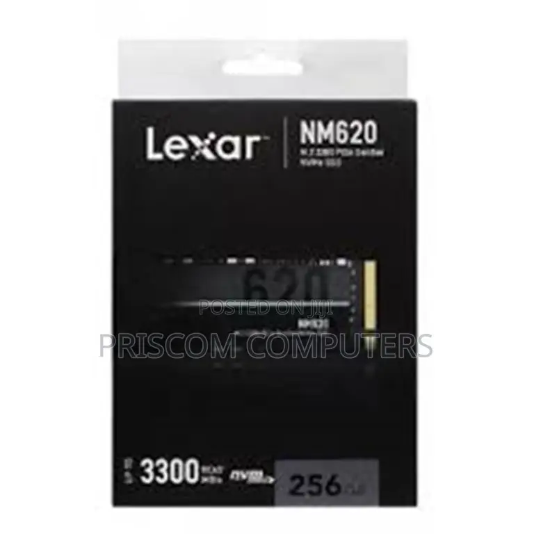 Lexar NM620 M.2 2280 Nvme SSD 256GB Up to 3300mb/S Read, 130