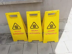 Working In Progress- Flexible Caution Board