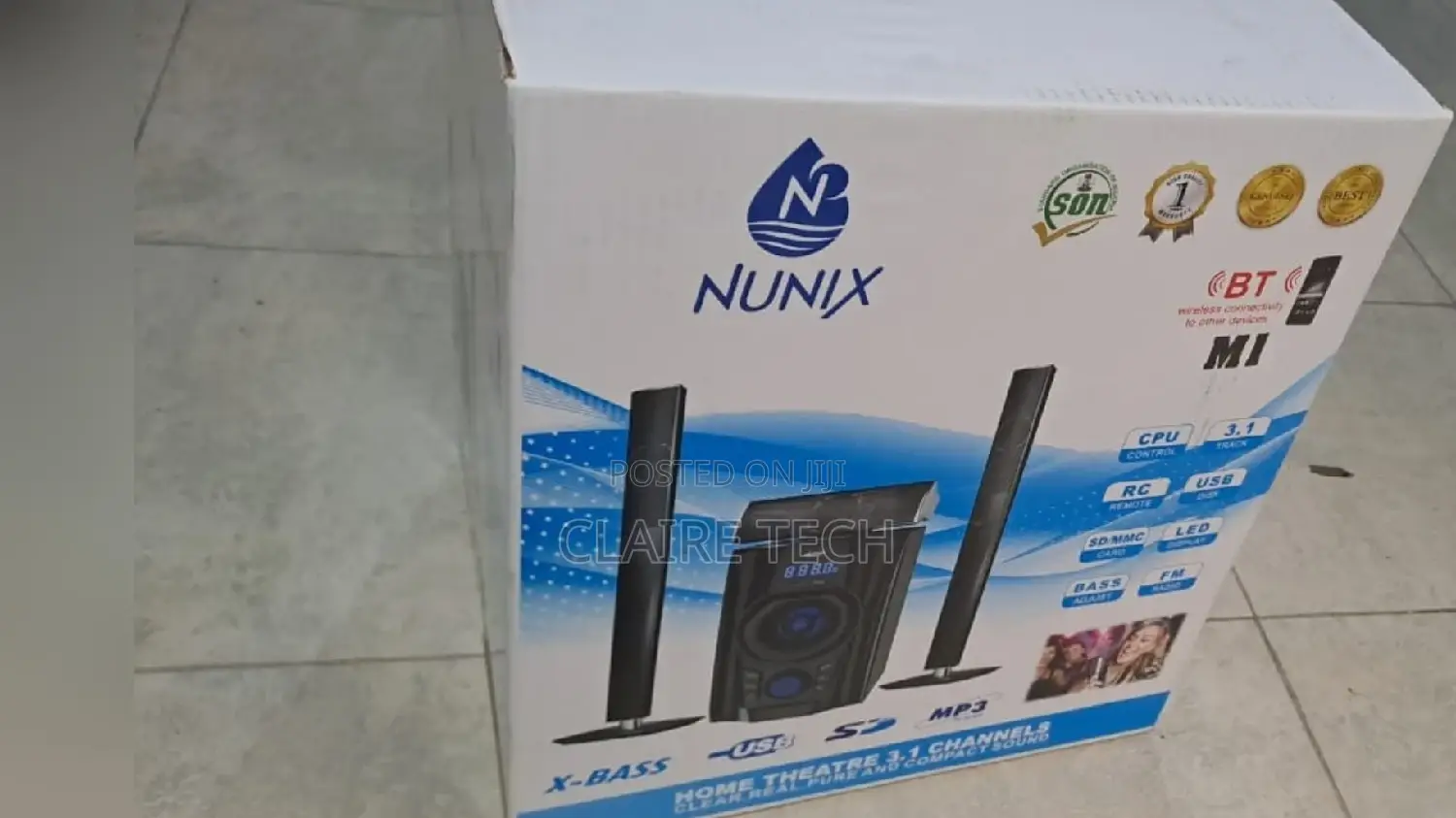 Nunix 3.1CH M1 Home Theater System
