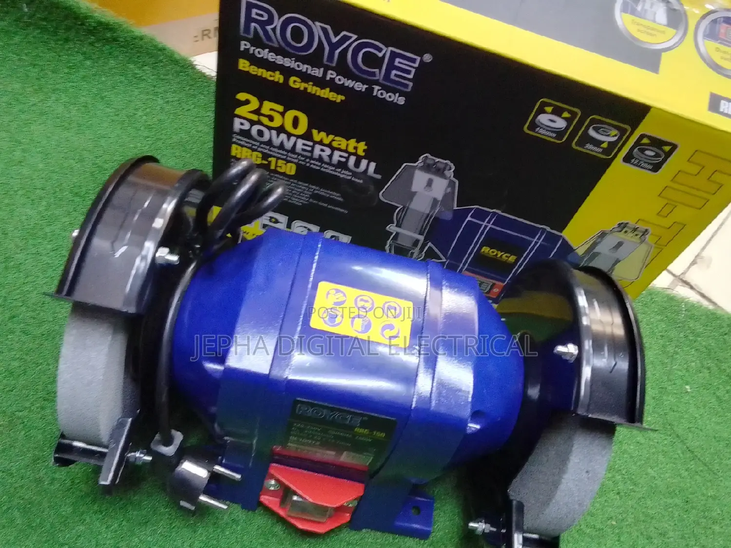 Royce Bench Grinder 250 Watts