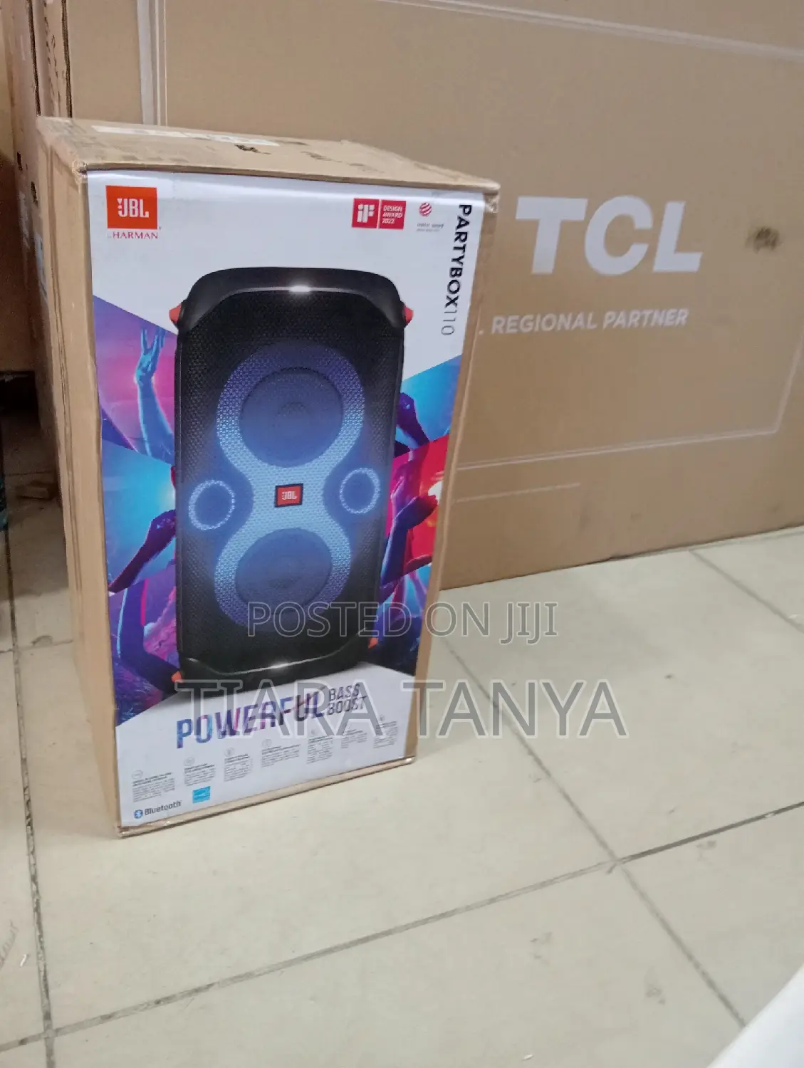 JBL Partybox 110 Portable Party Speaker