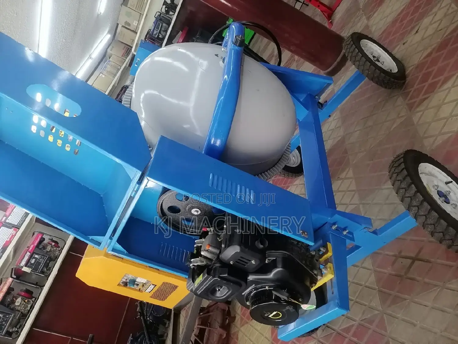 Concrete Mixer 500l Heavy Duty Diesel Powered Engine