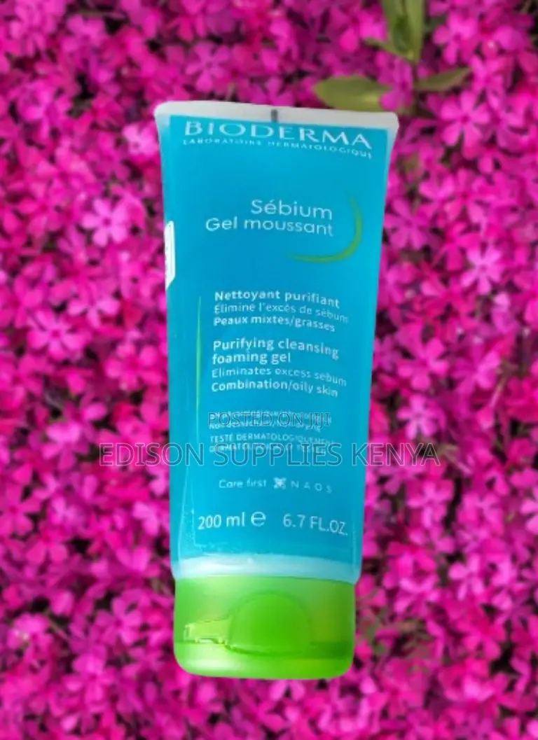 Original Bioderma Facial Cleanser Sebium Gel Moussant