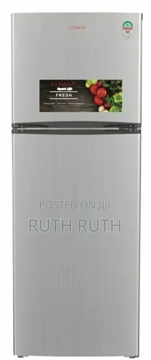 Vitron 128L Double Door Refrigerator