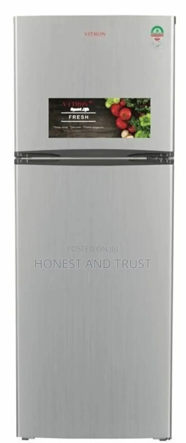 Vitron 128L Double Door Refrigerator