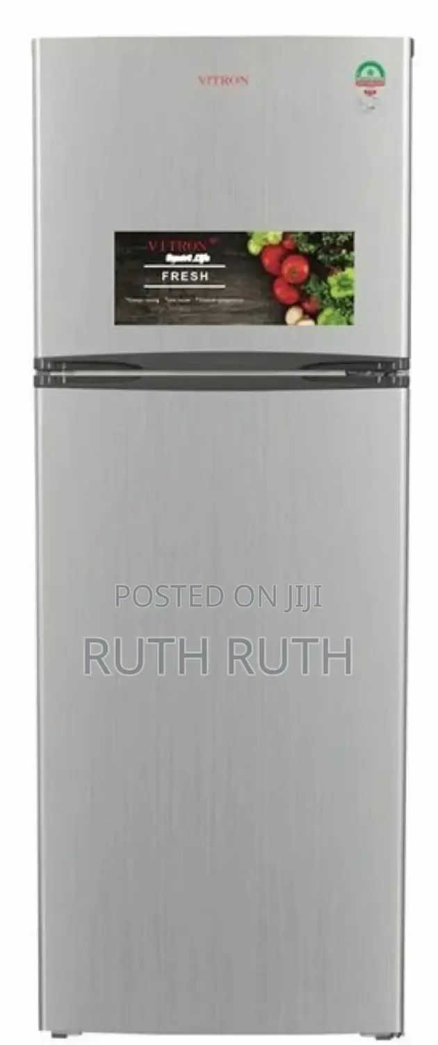 Vitron 128L Double Door Refrigerator